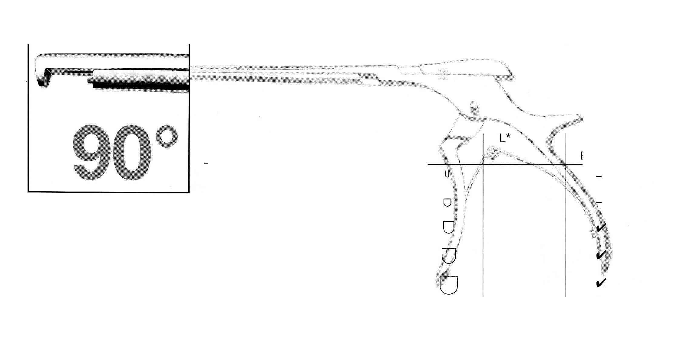 KERRİSON PANÇ SÖKÜLÜP TAKILABİLİR PİSTONLU 230MM 90' 5MM AŞAĞI